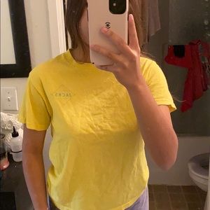 Yellow jacks surfboards shirt